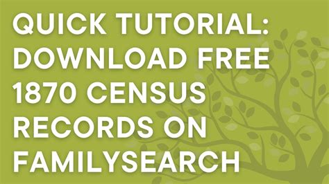 1870 census familysearch